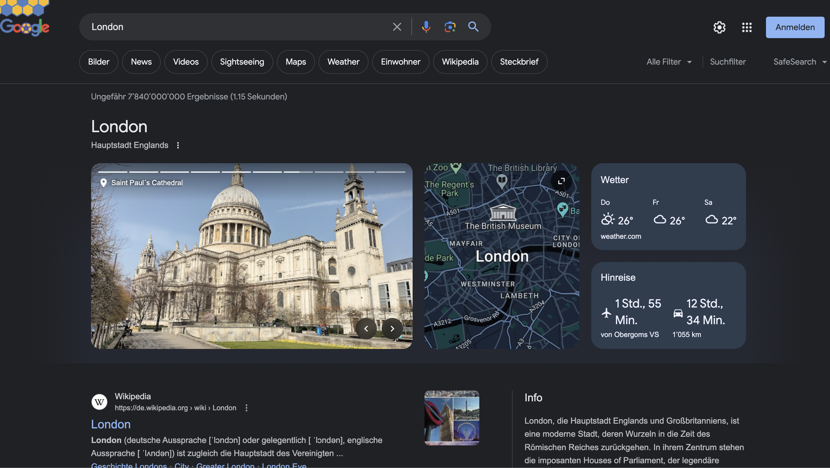 Implizite Suchinterpretation